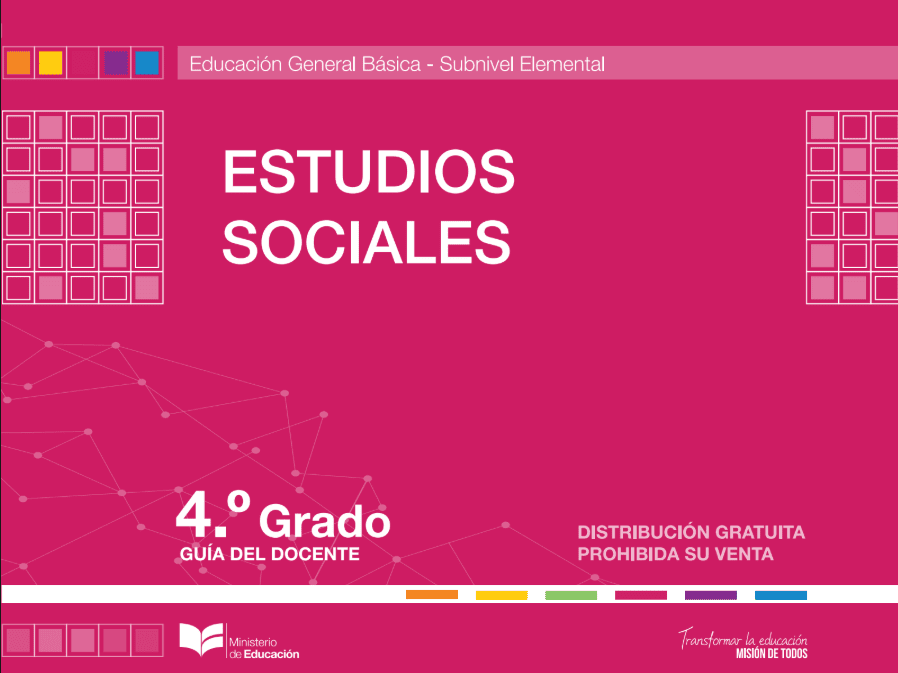 Guía Docente de estudios sociales de cuarto grado