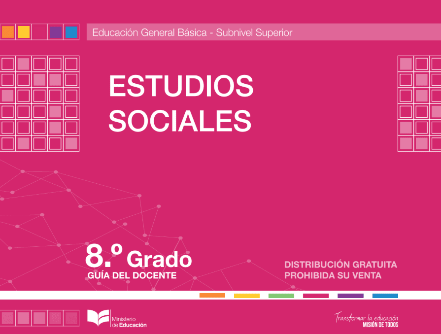 Guía Docente de estudios sociales de octavo grado