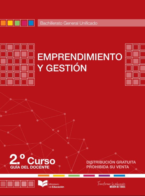 Guía del docente de emprendimiento y gestión de segundo de bachillerato