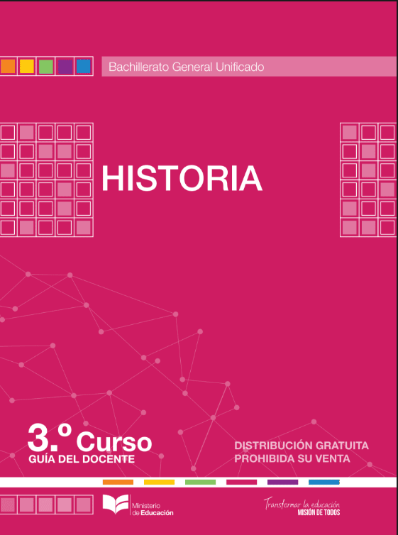 Guía del docente de historia de tercero de bachillerato