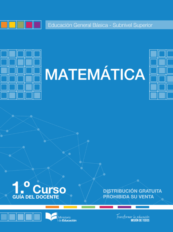Guía del docente de matemáticas de primero de bachillerato