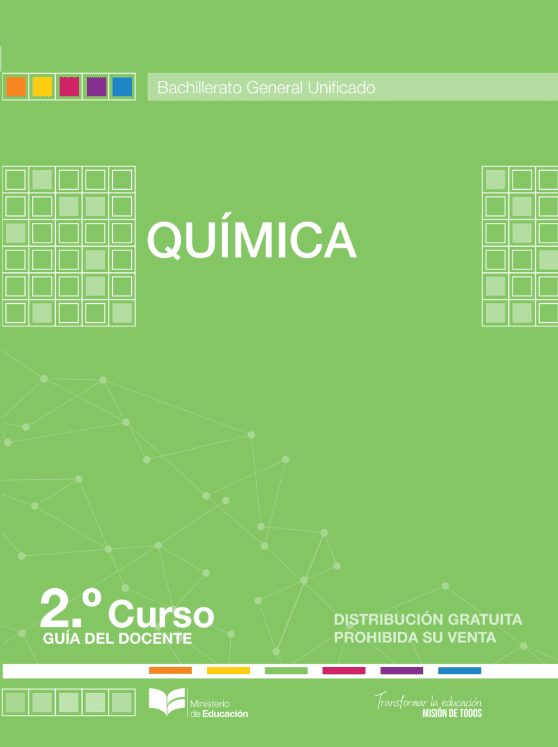 Guía del docente de química de segundo de bachillerato