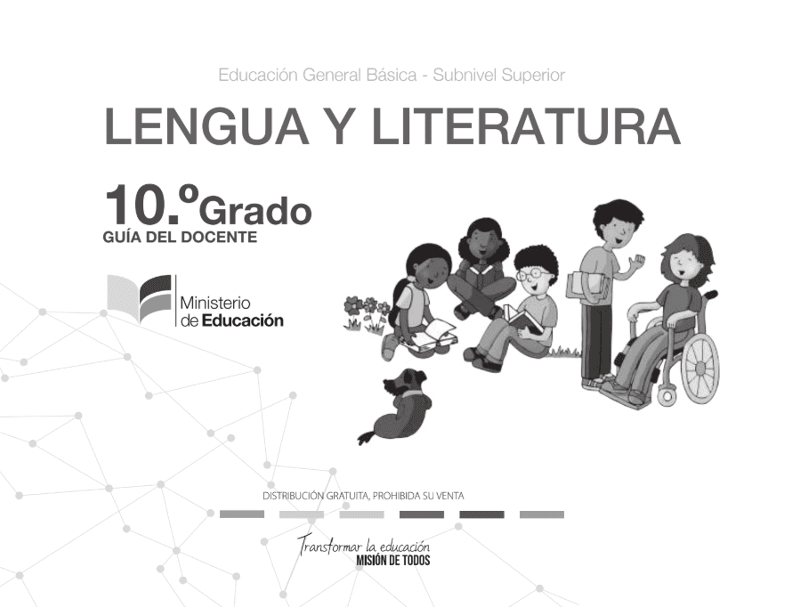 Guía docente de lengua y literatura de décimo grado