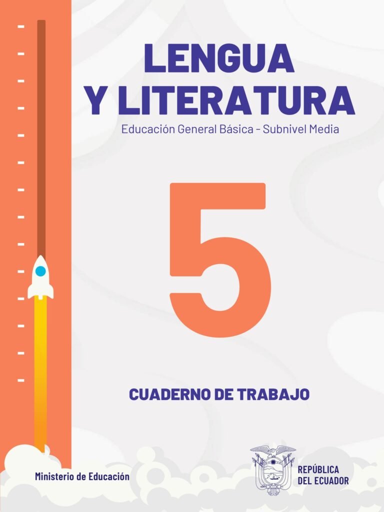 Cuaderno de Trabajo Lengua y Literatura de Quinto Grado