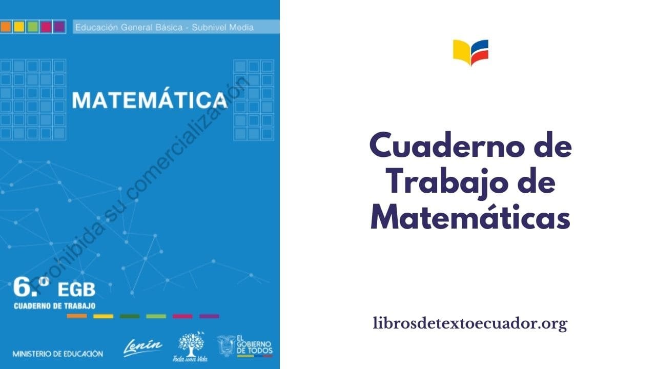 Cuaderno de Trabajo Matemáticas de Sexto Grado PDF