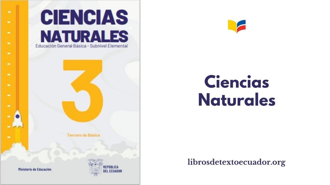 Libro de Ciencias Naturales de Tercer Grado PDF 2025