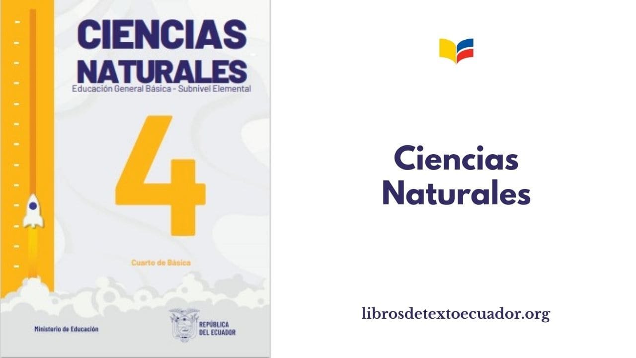 Libro De Ciencias Naturales De Cuarto Año
