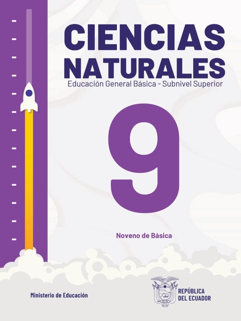 Libro de Ciencias Naturales de Noveno Grado