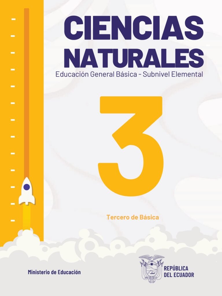 Libro de Ciencias Naturales de Tercer Grado