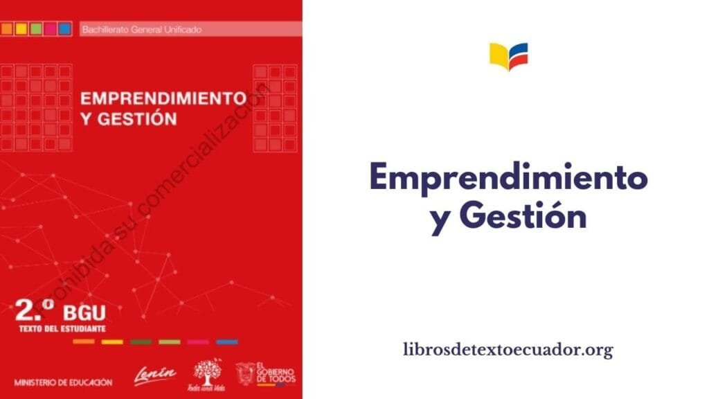 Libro de Emprendimiento y Gestión 2 Bachillerato BGU pdf