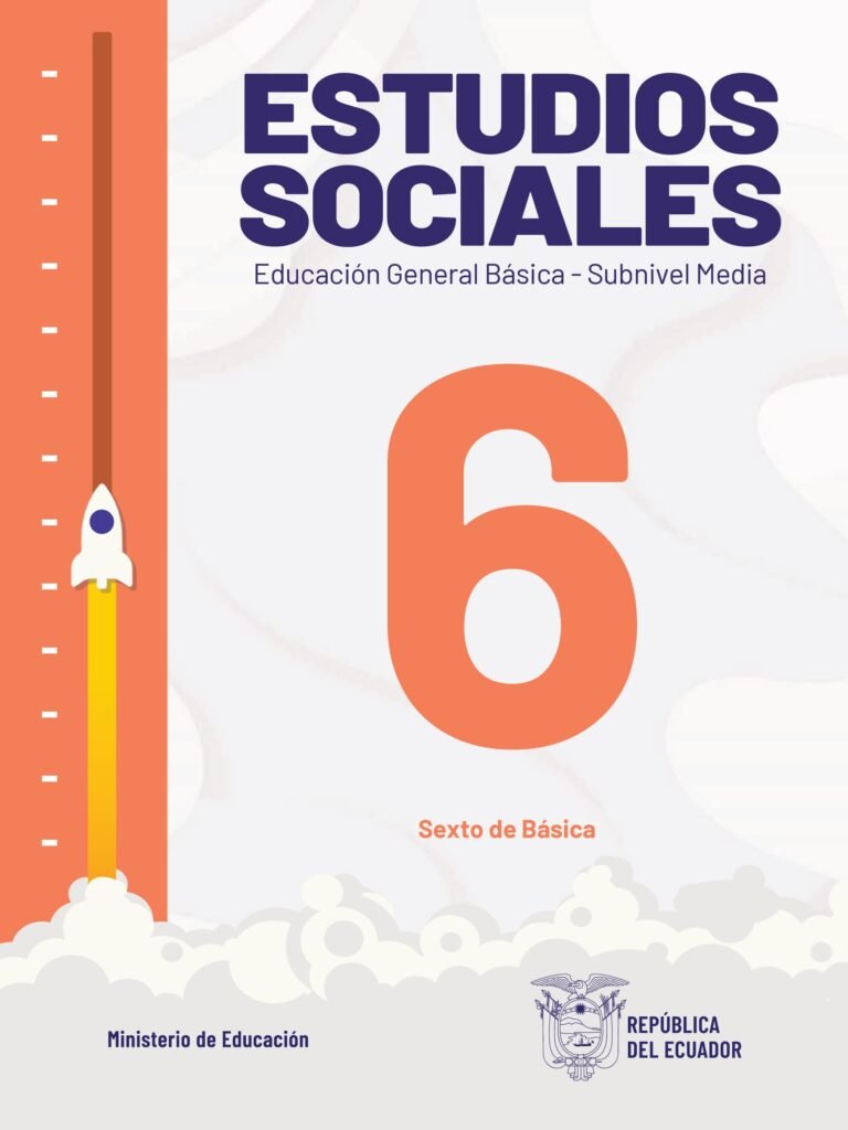 Libro de Estudios Sociales de Sexto Grado