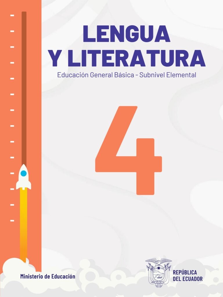 Libro de Lengua y Literatura 1 de Cuarto Grado
