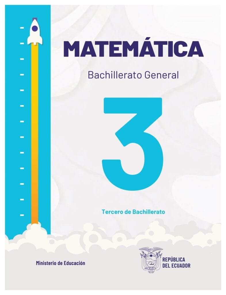 Libro de Matemática de Tercero de Bachillerato