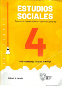 Texto de consulta y cuaderno de trabajo estudios sociales 4 de básica