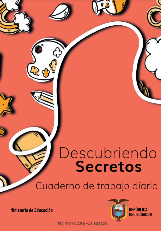 descubriendo secretos, cuaderno de trabajo diario media