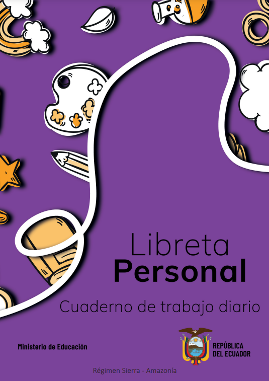 libreta personal, cuaderno de trabajo diario . Superior