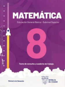 Texto de consulta y cuaderno de trabajo matemática 8 egb